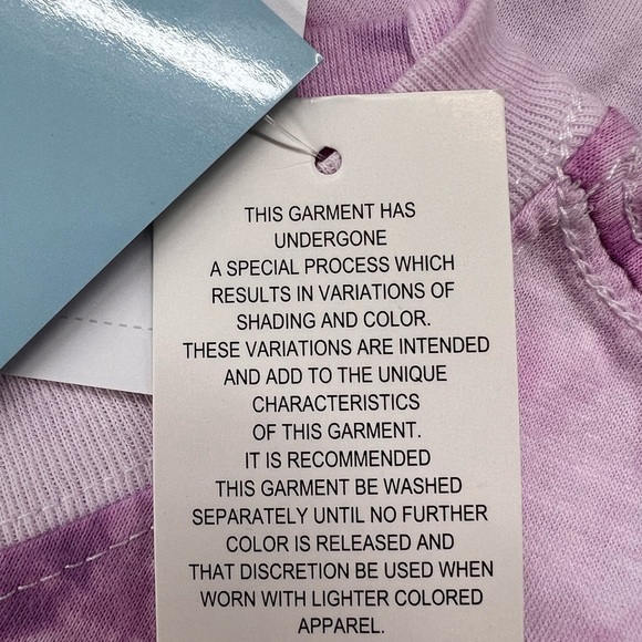 WOMEN’S Graphic T-Shirt The Simpsons  Size M - Purple Tye Dye - Picture 6 of 6